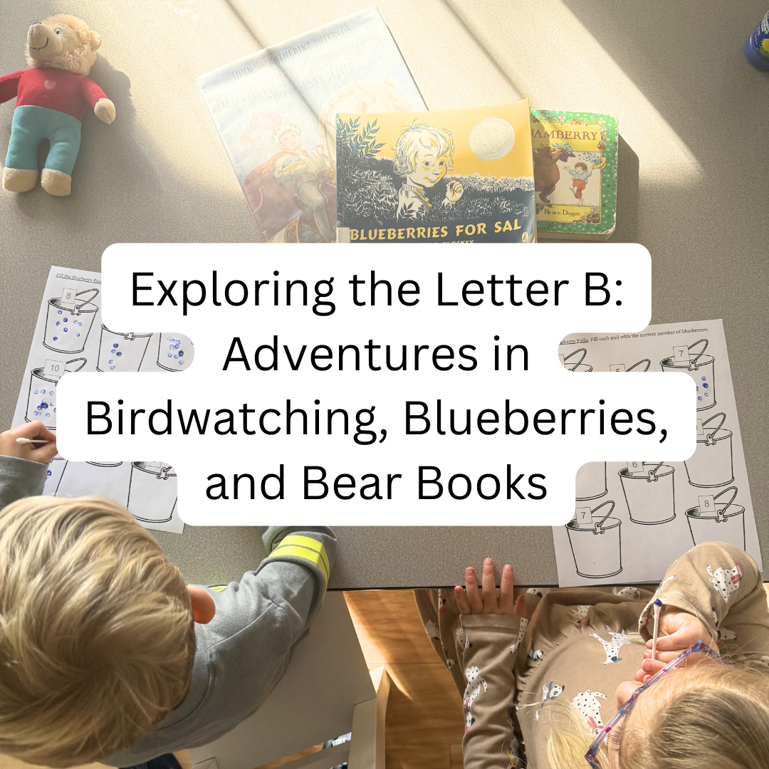 Exploring the Letter B: Adventures in Birdwatching, Blueberries, and Bear Books