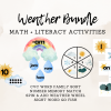 Weather Bundle Math & Literacy Activities