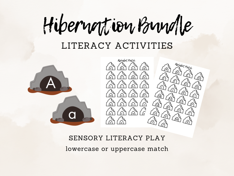 Hibernation Bundle Literacy Activities - Image 2