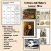 Eugene Delacroix Artist Study Unit Art History Romanticism Art Lesson Plan - Image 2