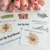 Fitness Movement Cards for Kids- Bug Themed- Morning Basket Ideas-Brain Break Activities - Image 4