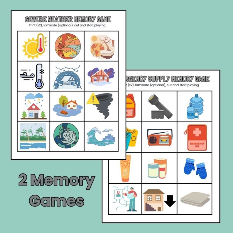 Extreme Weather Family Unit Earth Science Emergency Preparation Severe Weather Study Unit - Image 3