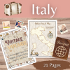 Italy Travel, Geography Unit for Elementary - Maps, Information, Photos, Activities, Cuisine & More