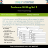 Sentence Writing - Set 2 - Image 2