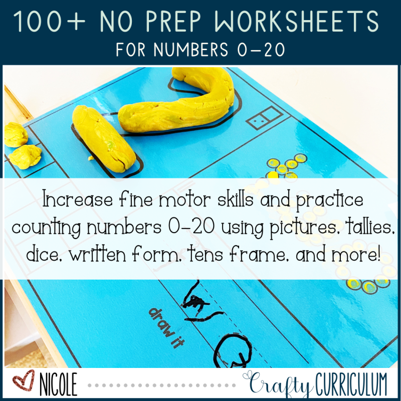 Counting to 20 | Counting Objects | Math Counting Task Cards | Kindergarten - Image 4
