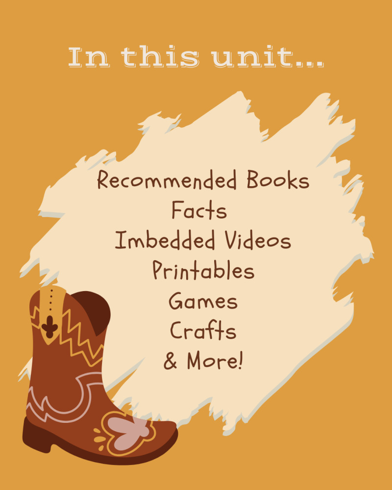 Wild West & Cowboys Mini-Unit - Image 2