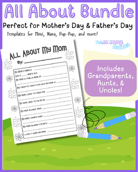 All About My Mom & More- Mother's Day Bundle