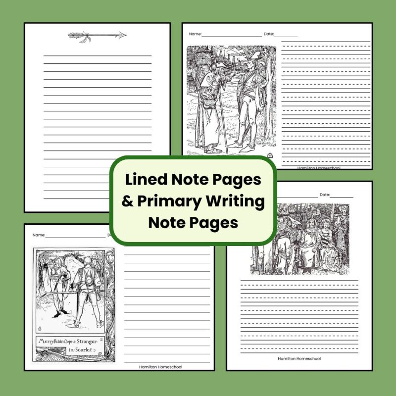 The Merry Adventures of Robin Hood Notes and Vocabulary Bundle 100 Pages! - Image 4
