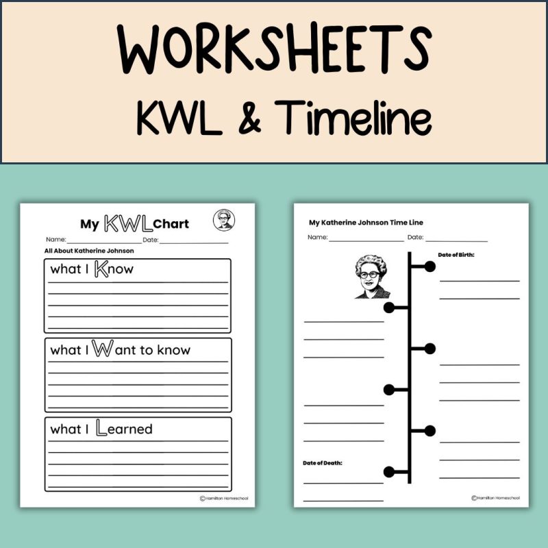 Katherine Johnson Student Note Pages & Worksheets - Image 3