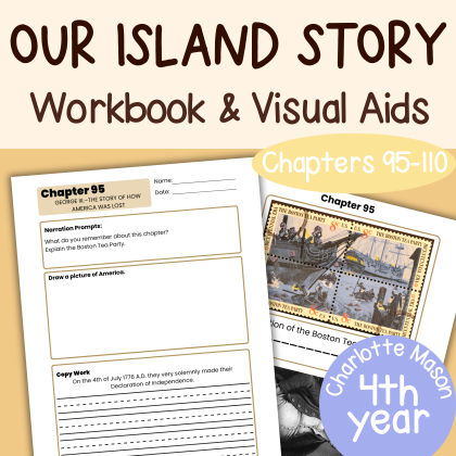 Our Island Story Worksheets Chapters 95-110 An Island Story H.E. Marshall Workbook English History