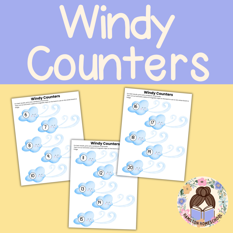 W is for Wind Preschool Kindergarten Activity Sheet Bundle Weather Unit - Image 2