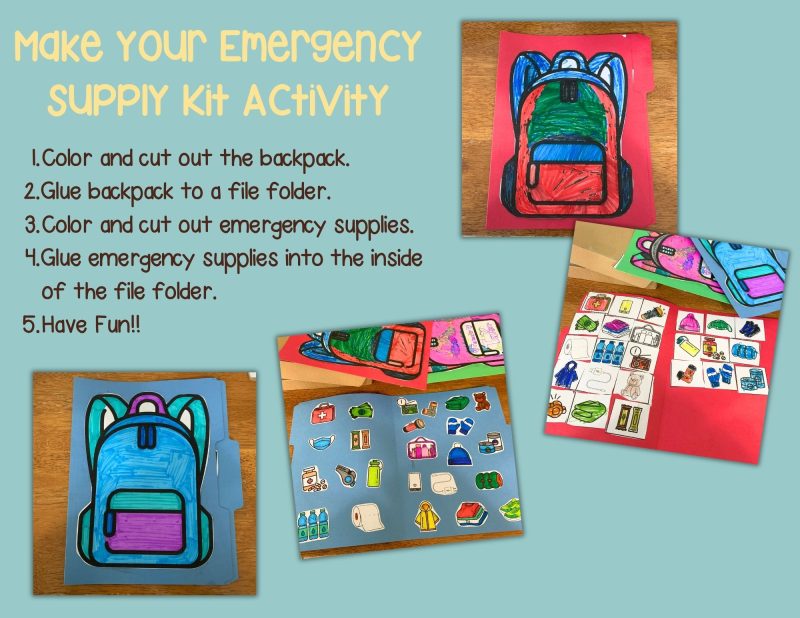 Emergency Supply Kit Activity Fill Your Emergency Kit File Folder Activity - Image 4