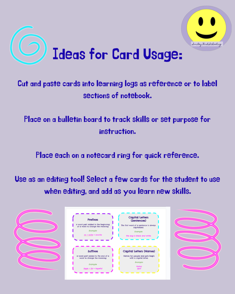 Grammar Skills Cards - Image 2