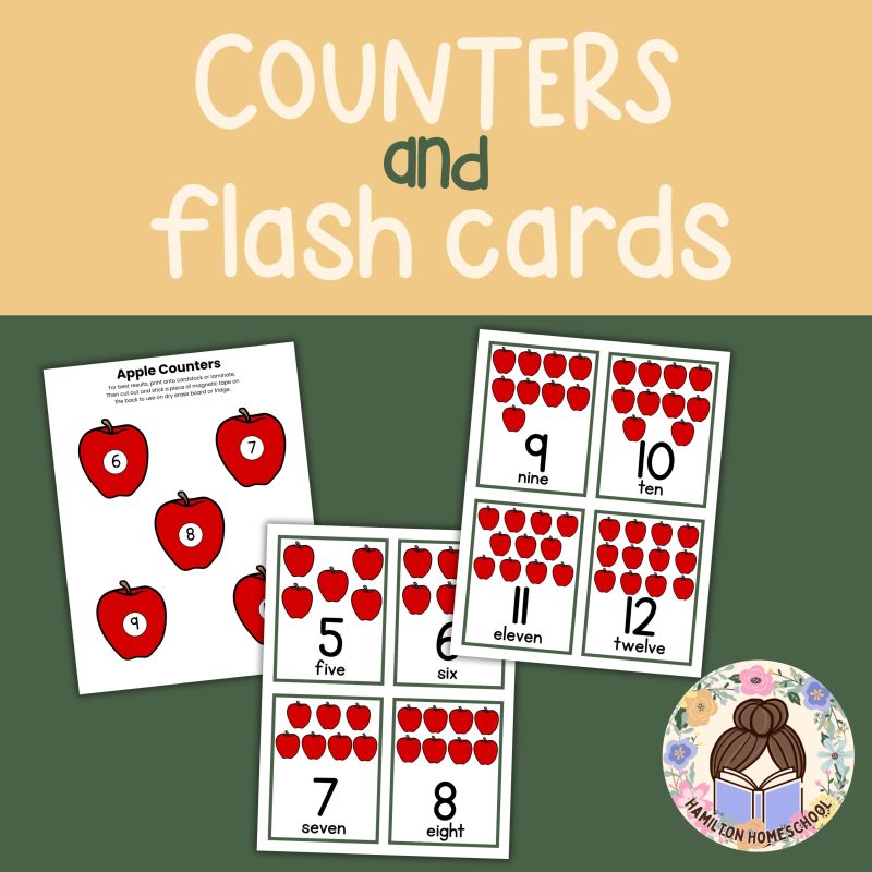 Apple Math Preschool Kindergarten Math Manipulatives Apple Math Activities - Image 2