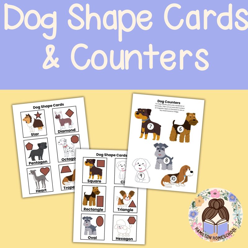 D is for Dog Preschool Activity Pack Kindergarten Dog theme Worksheets Letter D Week Lesson Plan - Image 2