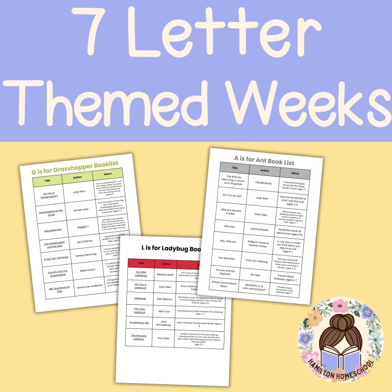 Preschool Bug Bundle Pre-K Learning Pack 7 Week Lessons - Image 2