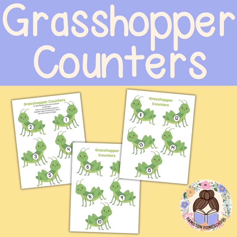 G is for Grasshopper Preschool Activity Bundle - Image 2