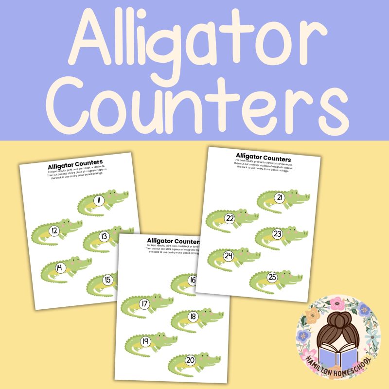 Alligator Preschool Activity Pack A is for Alligator Letter A Week Lessons - Image 2