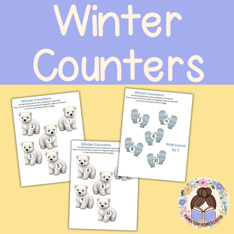 Winter Preschool Activity Bundle Winter Theme Learning Pack Kindergarten - Image 2