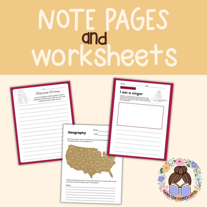 Dolly Parton Biography Unit Family Style Learning Printable Biographical Study Social Studies - Image 2