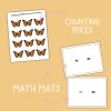 Butterfly Math Activity Bundle Preschool Kindergarten Math Manipulatives Count to 30 - Image 3