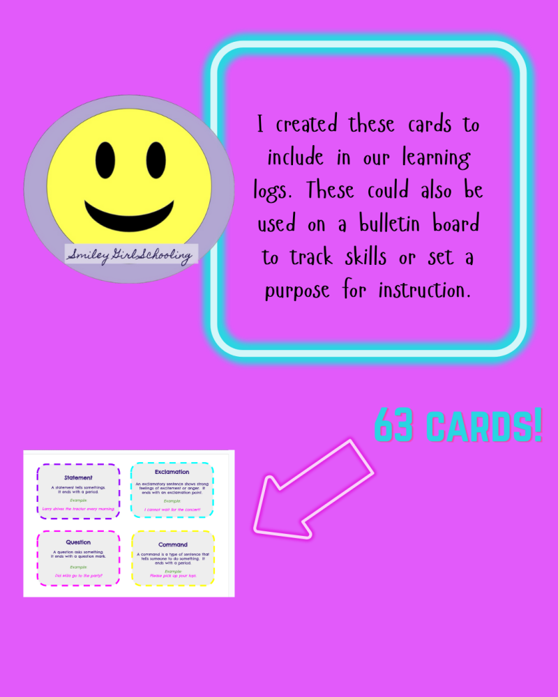 Grammar Skills Cards - Image 3