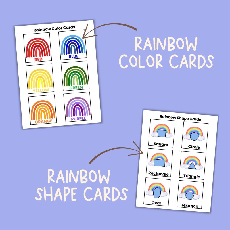 R is for Rainbow Preschool Activity Page Bundle R Week Curriculum - Image 3