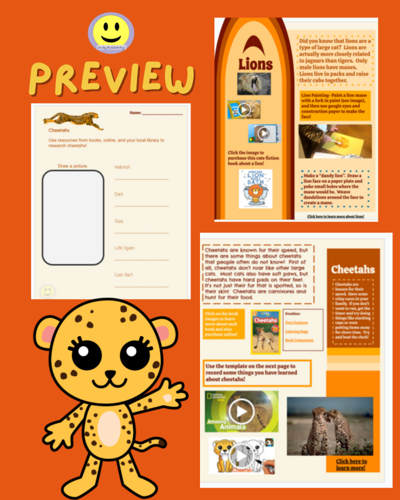 Amazing African Animals Mini-Unit - Image 4