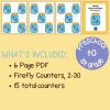 Firefly Skip Counters Count by 2s Firefly in a Jar Math Manipulatives Even Numbers - Image 4