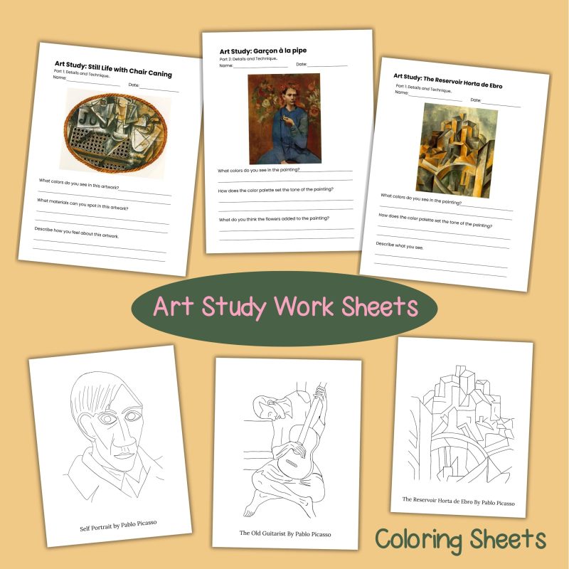Pablo Picasso Artist Study Unit Art History Lesson Plan Family Learning - Image 3