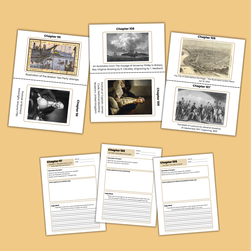 Our Island Story Worksheets Chapters 95-110 An Island Story H.E. Marshall Workbook English History - Image 3