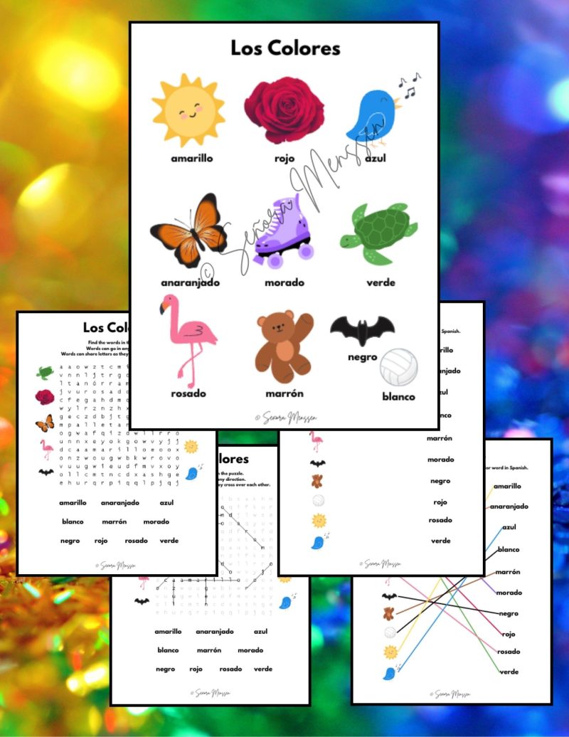 Spanish Colors - Los Colores