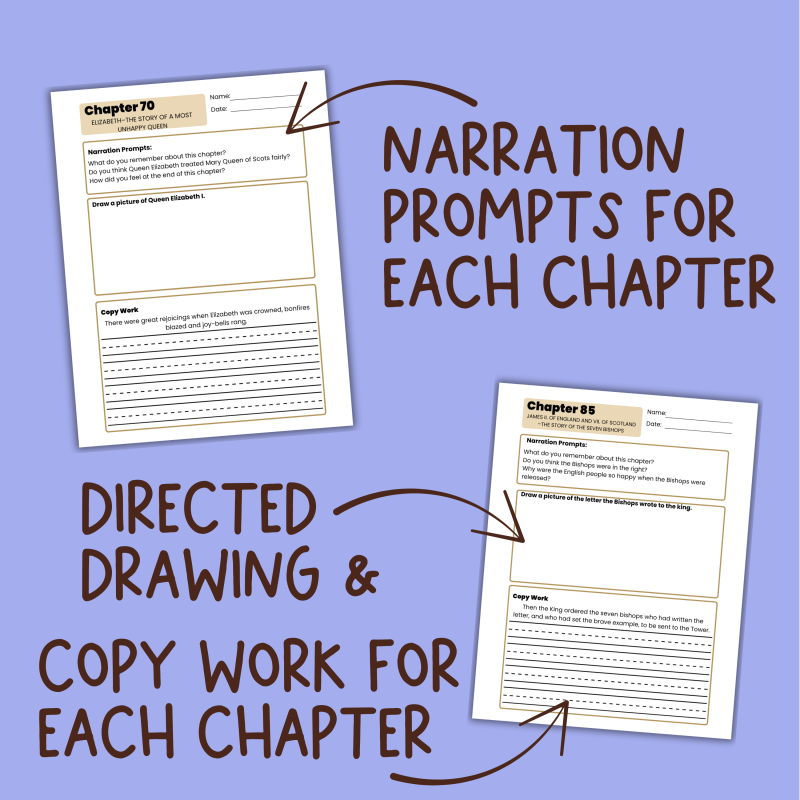 Our Island Story Worksheets Year 3 Ambleside Online An Island Story - Image 2