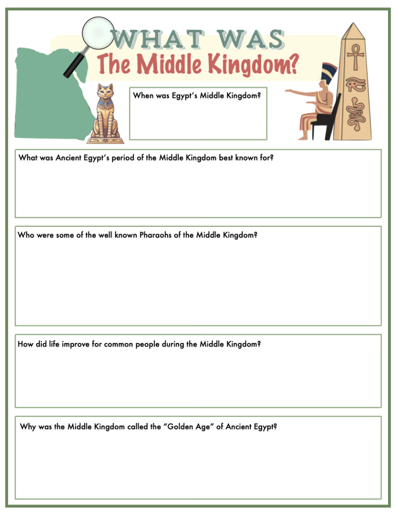 Ancient Egypt Printable POWER Pack - Image 4