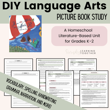 Picture Book Study | Lit-Based | How to Make an Apple Pie and See the World