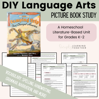 Picture Book Study | Literature-Based | The Camping Trip that Changed America