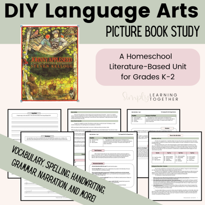 Picture Book Study | Literature Based | Johnny Appleseed