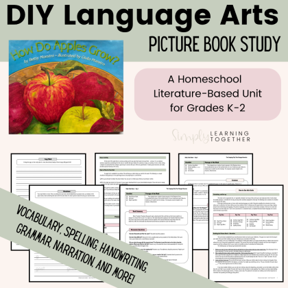 Picture Book Study | Literature-Based | How Do Apples Grow?