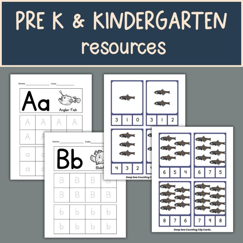 Deep Sea Animal Nature Study Family Unit Homeschool Science - Image 3