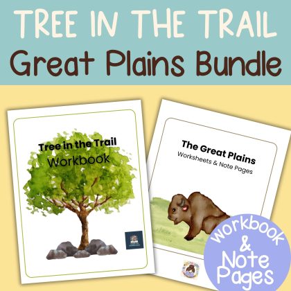 Tree in the Trail Great Plains Bundle Holling C Holling Workbook and Great Plains Worksheets