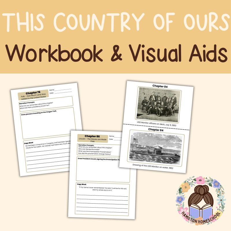 H.E. Marshall History Bundle Our Island Story & This Country of Ours Workbooks & Visual Aids - Image 2
