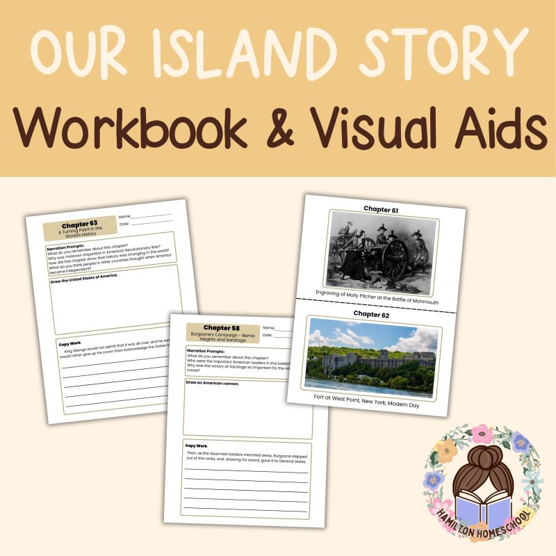 H.E. Marshall History Bundle Our Island Story & This Country of Ours Workbooks & Visual Aids - Image 3