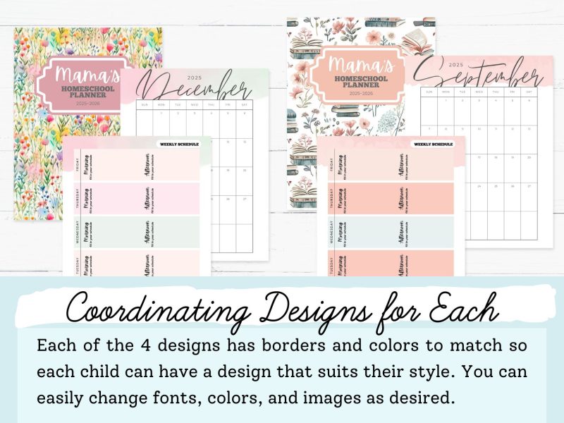 Teacher Homeschool Planners 2025-2026 - Image 5