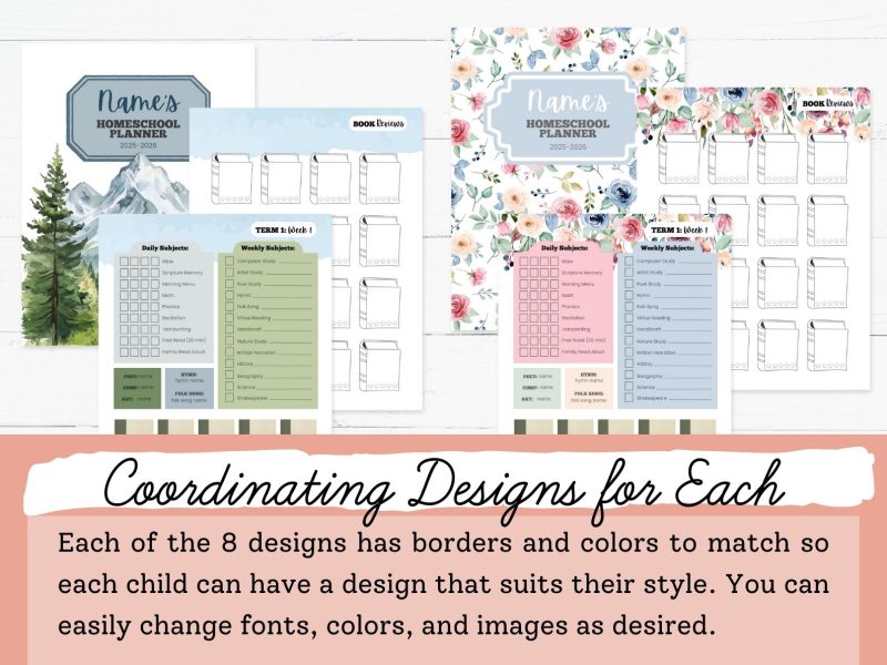 Student Homeschool Planners 2025-2026 - Image 5