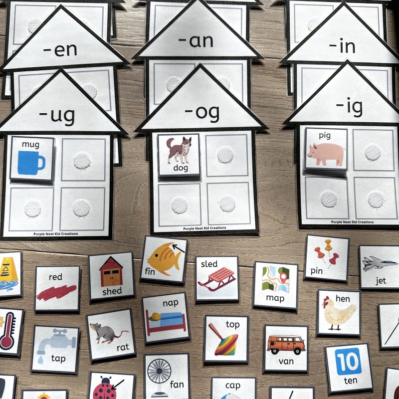Word Family Houses Activity - Image 2