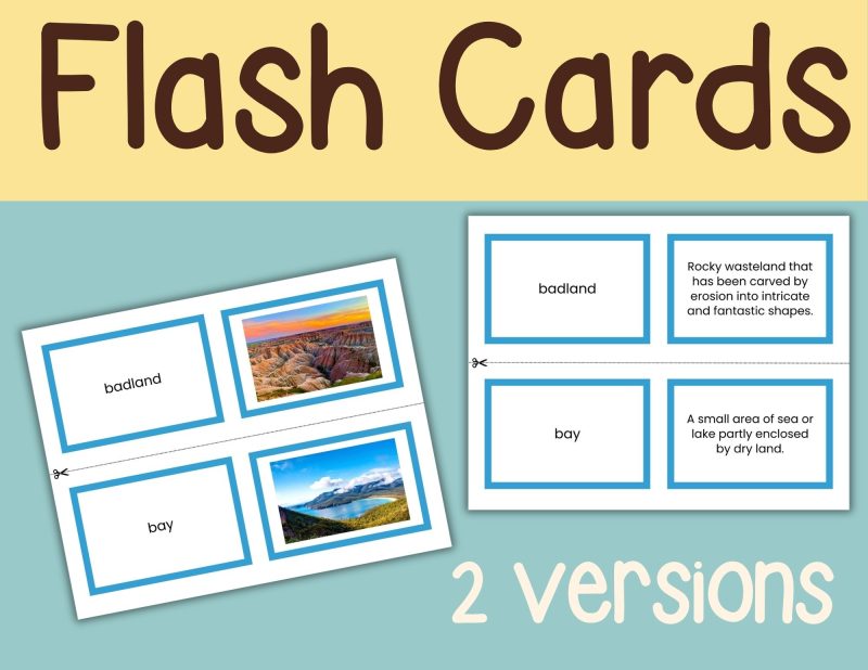 Complete Geography Unit: 70 Landforms & Waterscapes 300 Pages - Image 4