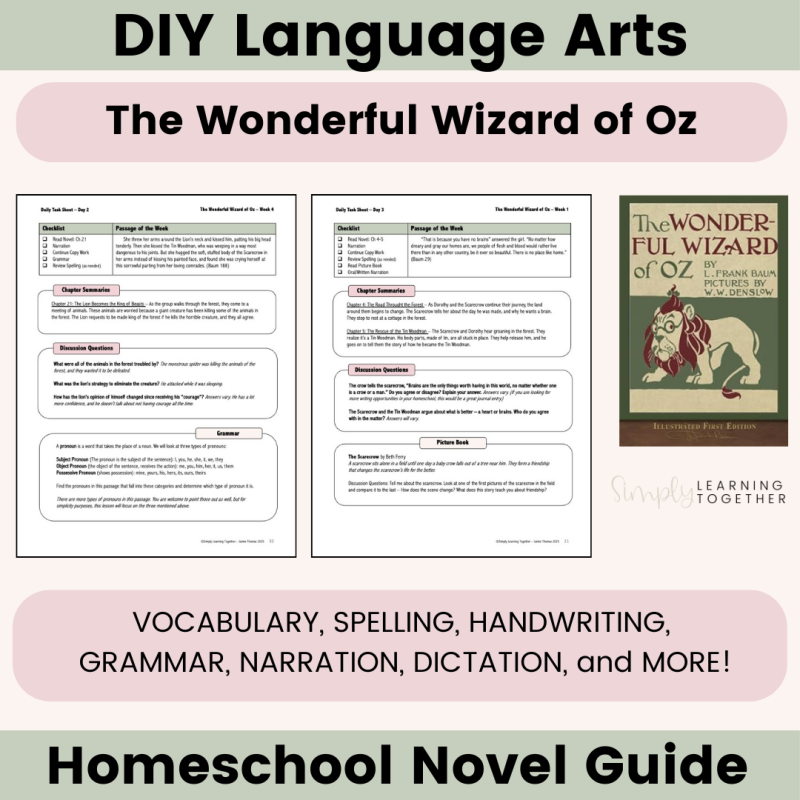 Novel Study | The Wonderful Wizard of Oz