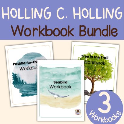 Holling C Holling Workbook Bundle, Seabird, Tree in the Trail and Paddle-to-the-Sea