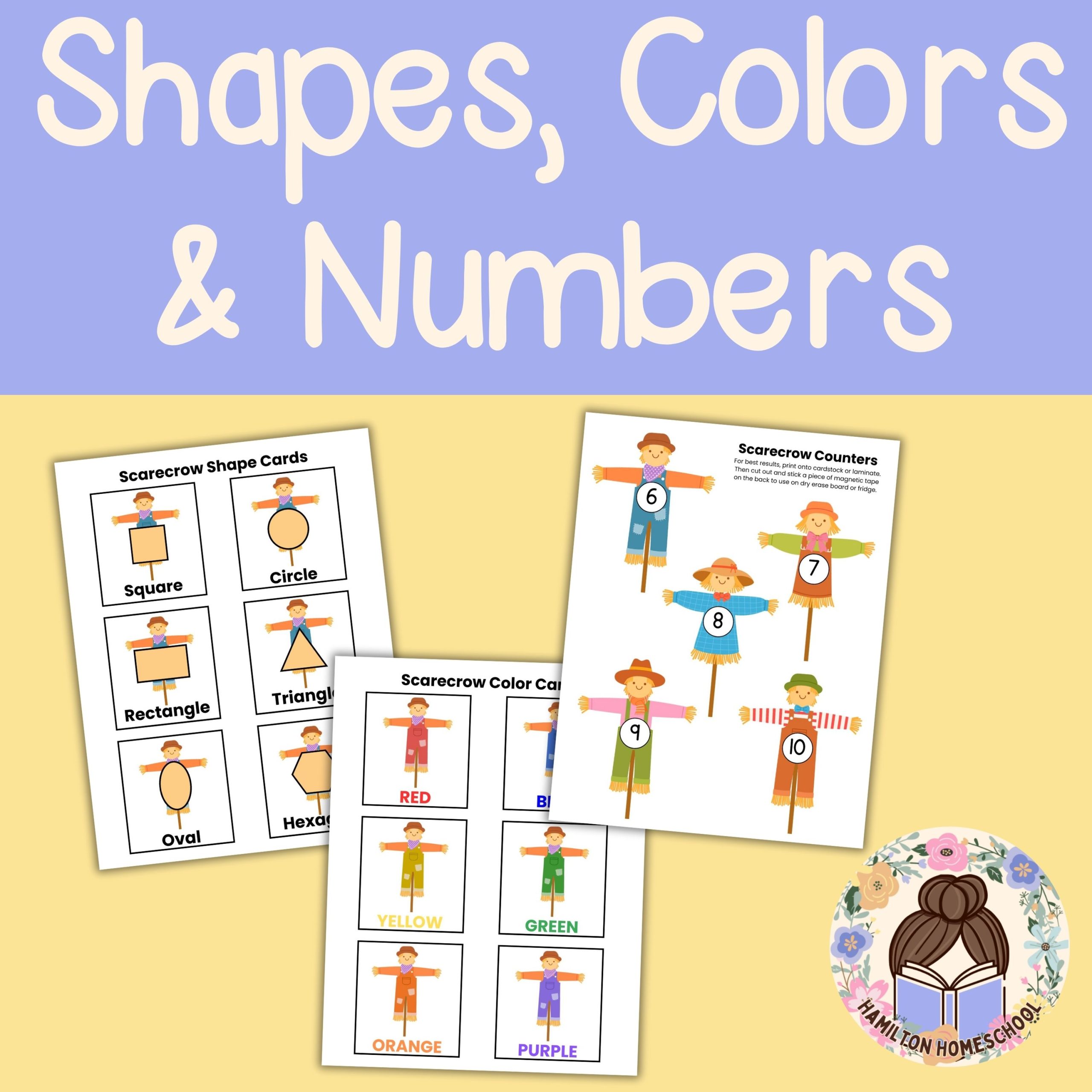 S is for Scarecrow Preschool Lesson Plan Worksheets and Activities - Image 2