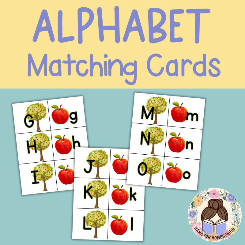 Apple Tree Alphabet Match Cards Upper and Lower Case - Image 2